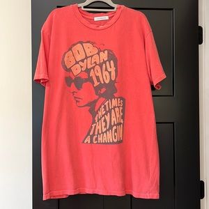 ❌SOLD❌ DAYDREAMER Bob Dylan Jersey Graphic Tee Dress NEW Size L